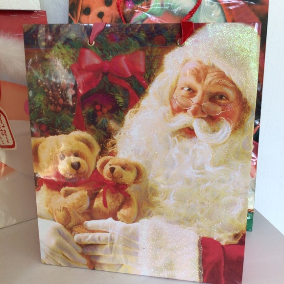 LOT OF 10 CHRISTMAS GIFT BAGS - Picture 11 of 11